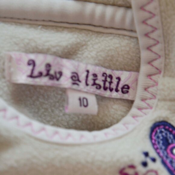Beige Liv a Little Hoodie - Picture 3 of 3